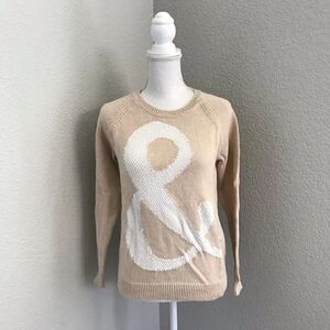 Madewell Woman's Ampersand Knit Sweater